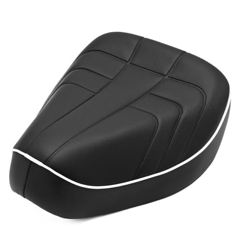トップセンス スーパーカブ リトルカブ 対応 50 70 90 110 C50 C70 C90 C110 JA07 シート 外装パーツ 社外品 レトロ 旧車風 ホワイトバイピングas 1c31c082
