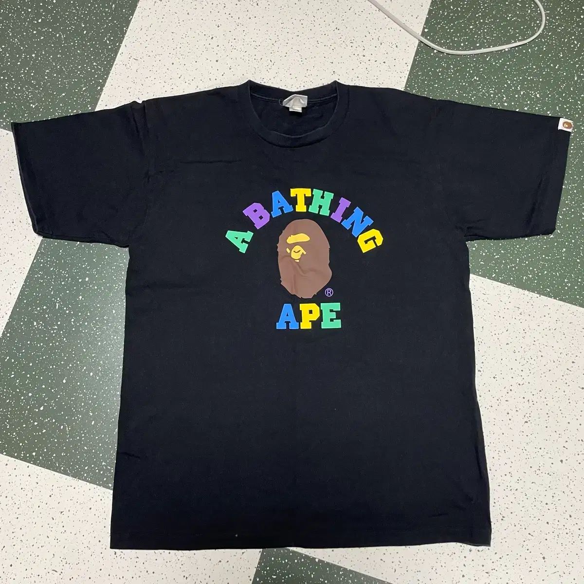 A BATHING APE アベイシングエイプ 半袖Tシャツ XL 6,822円