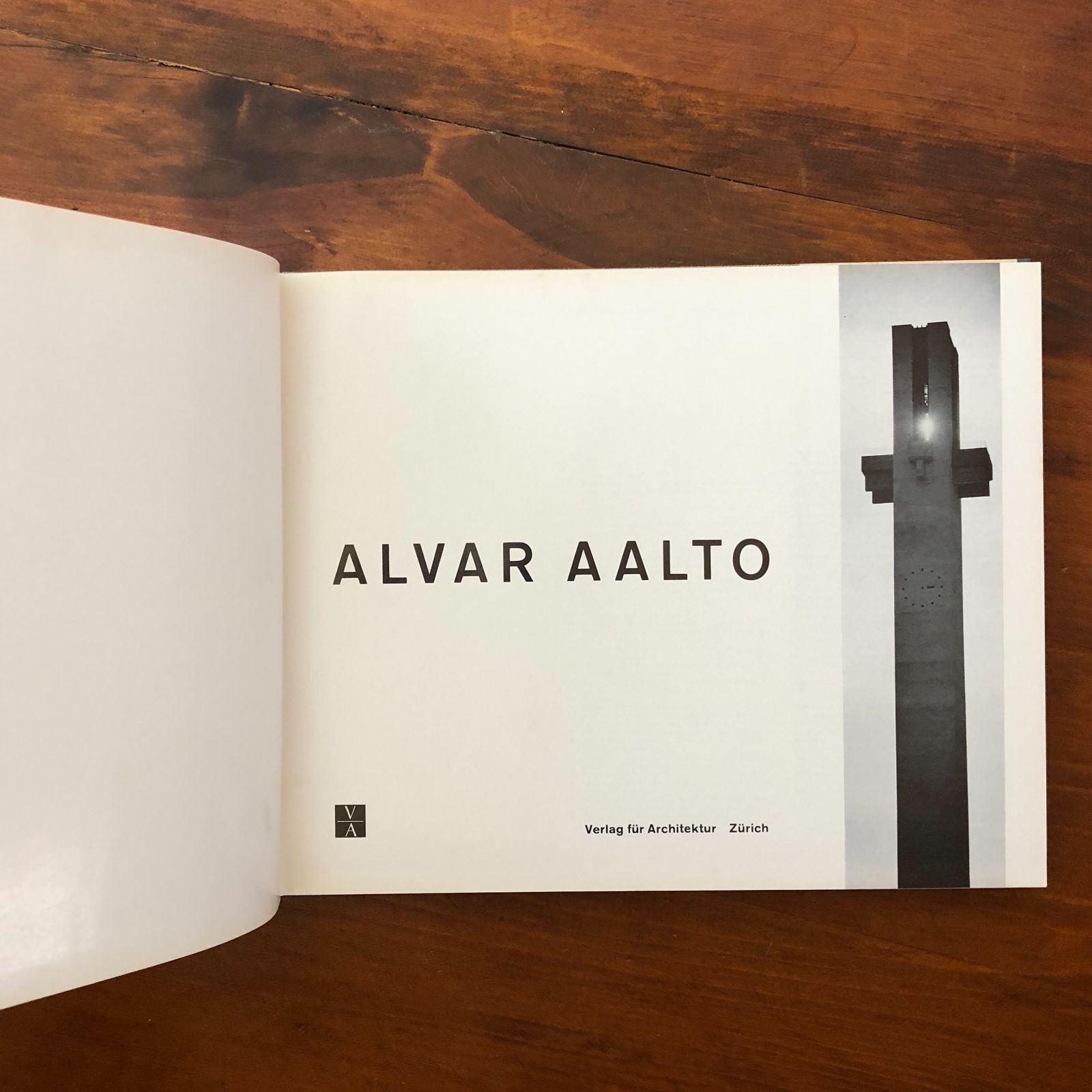 ALVAR AALTO（アルヴァ・アアルト）」 Verlag f?r Architektur Z?rich