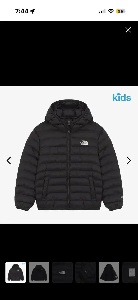 THE NORTH FACE ザノースフェイス キッズ デイライト Tジャケット 軽量 ダウン 160