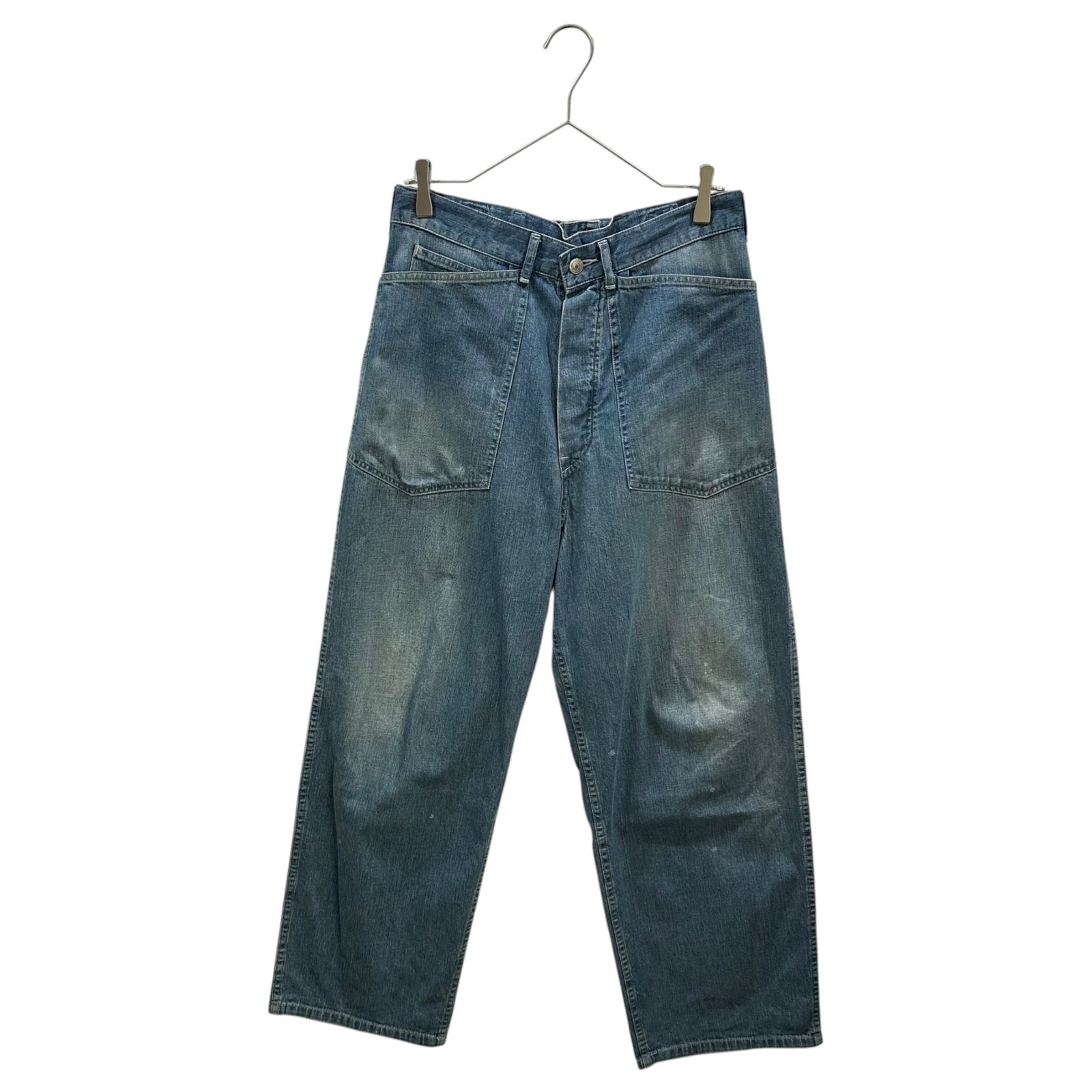 新品　マーティーアンドサンズ　ミリタリーデニム MAATEE & SONS(マーティーアンドサンズ) MILITARY DENIM VWASH PANTS