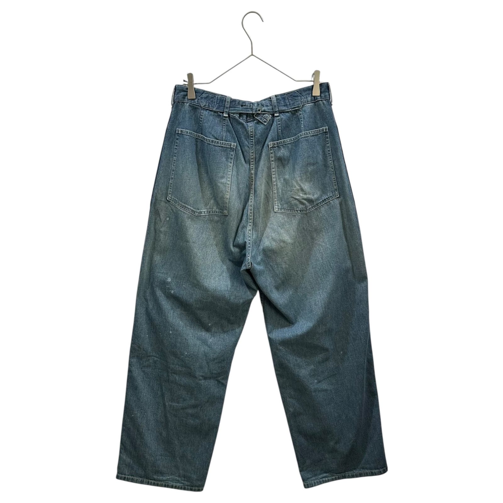 MAATEE & SONS(マーティーアンドサンズ) MILITARY DENIM VWASH PANTS 