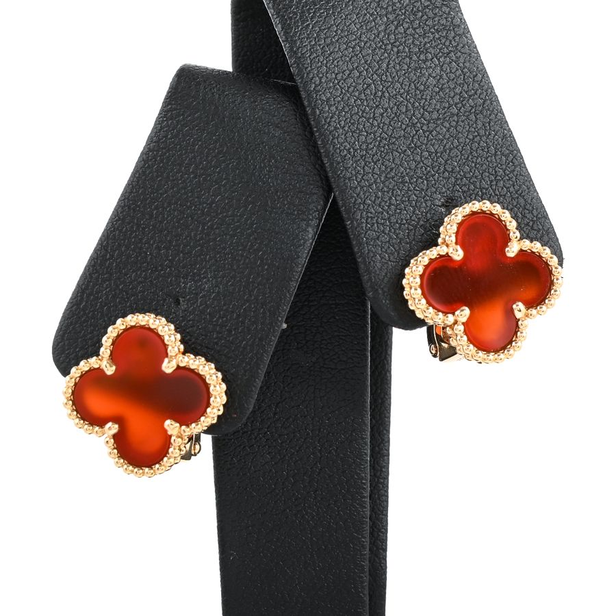 Van Cleef & Arpels ヴァンクリーフアーペル ピアス ヴィンテージアルハンブラ VCARD40400