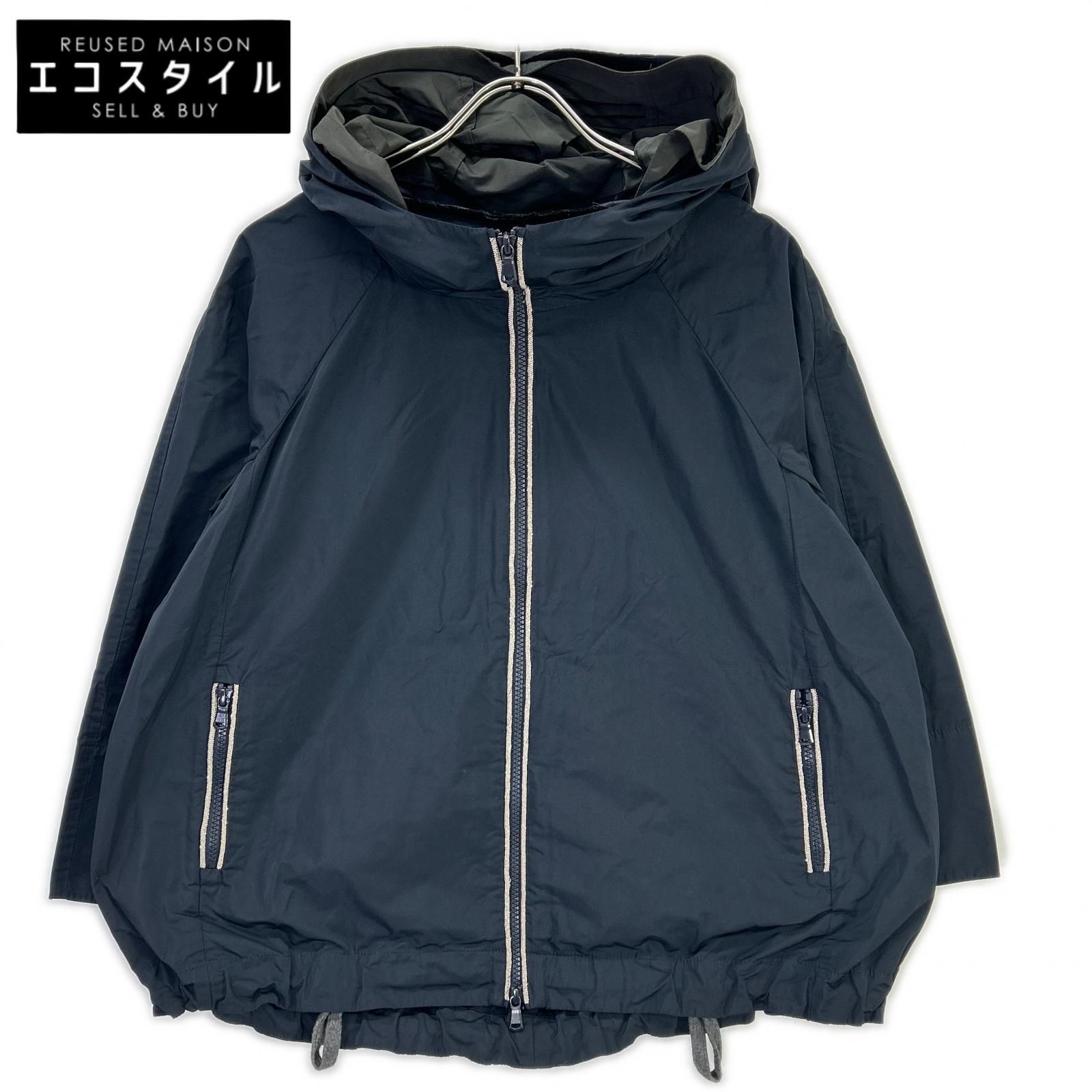 ブルネロクチネリ　モニーレパーカー　Sサイズ BRUNELLO CUCINELLI ブルネロクチネリ モニーレ装飾 ナイロン パーカー