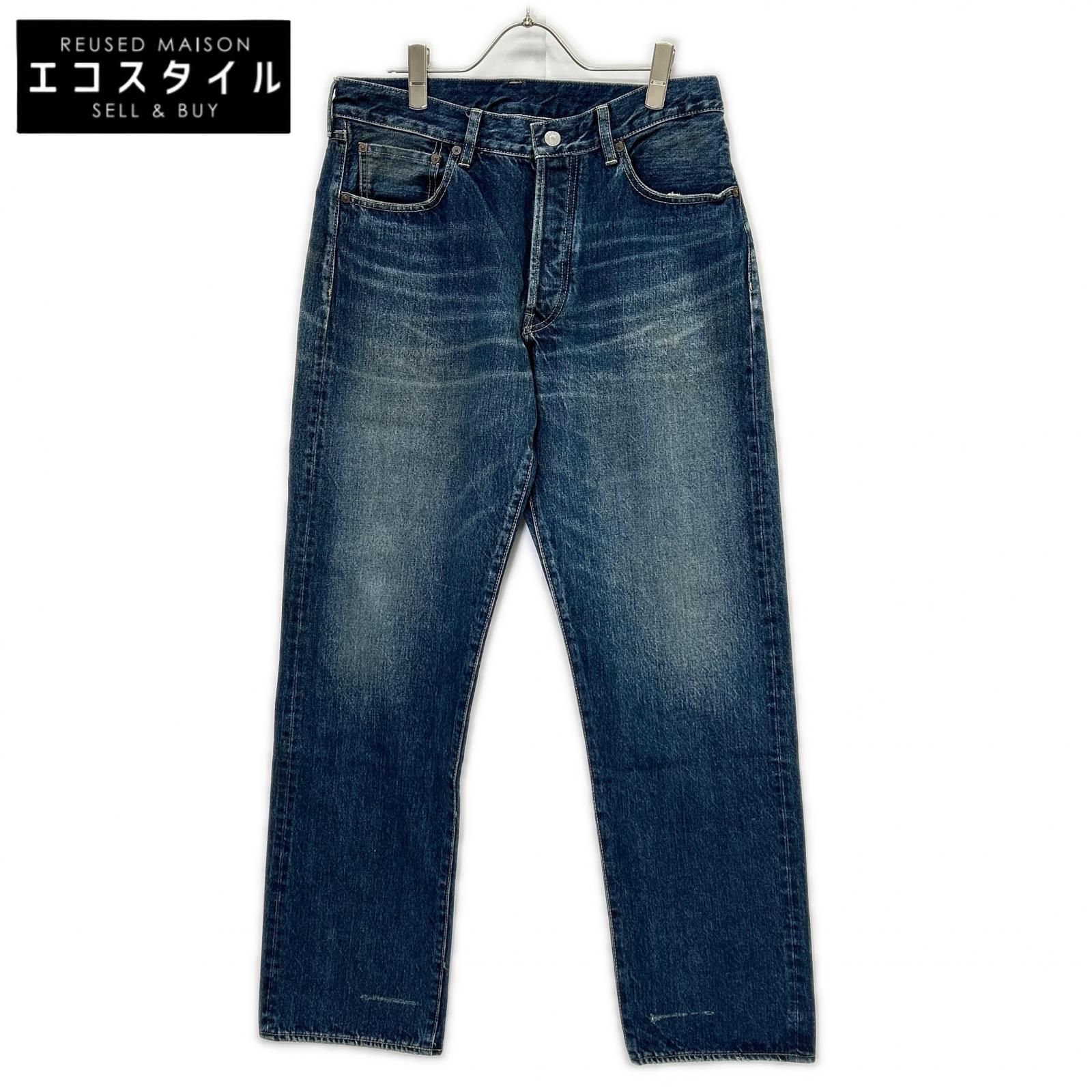 MINEDENIM　マインデニム　2304-1007-85-322 ブルー L.Straight 5pocket ボタンフライデニムパンツ　9 24,010円