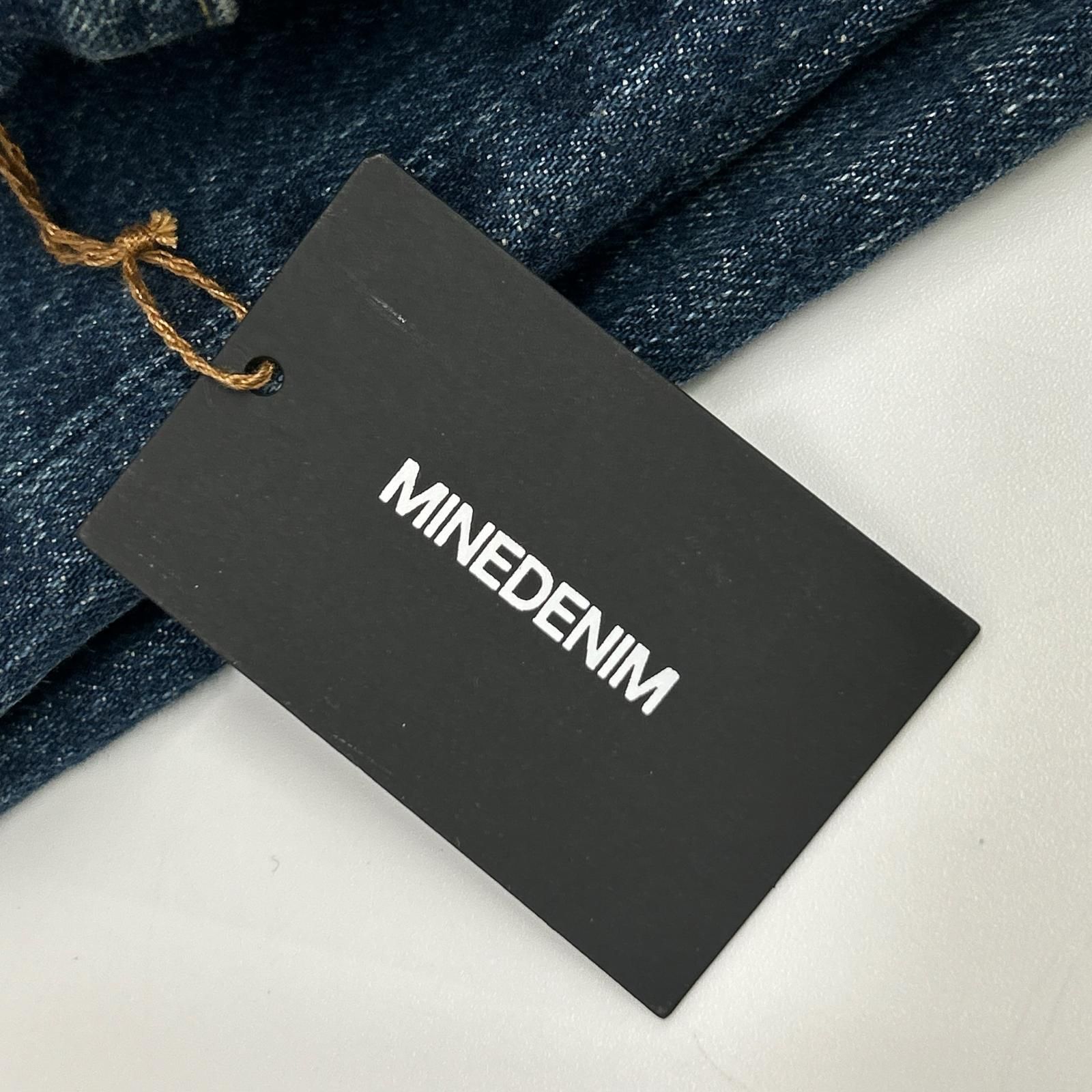 MINEDENIM マインデニム 2304-1007-85-322 ブルー L.Straight 5pocket