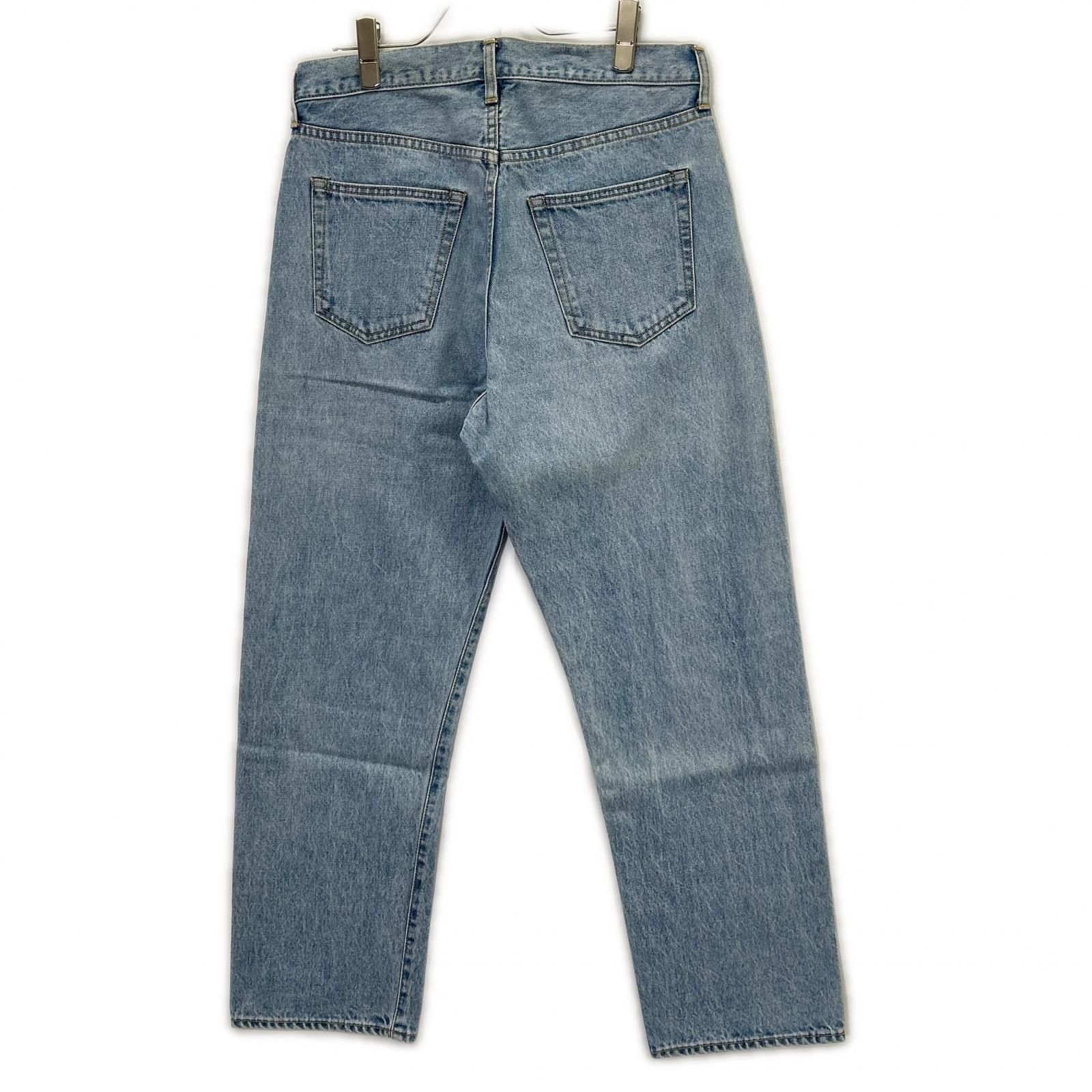 アプレッセ A.PRESSE 22SS 22SAP-04-05H Washed Denim Pants ウォッシュド デニム パンツ ジーンズ インディゴブルー系 30【中古】 A.PRESSE アプレッセ 22SAP-04-05H 22SS ライトインディゴ Washed