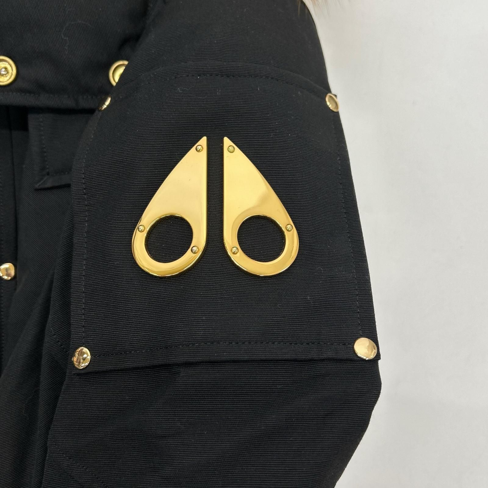 MOOSE KNUCKLES ムースナックルズ M-69836 ブラック STAG LAKE PARKA