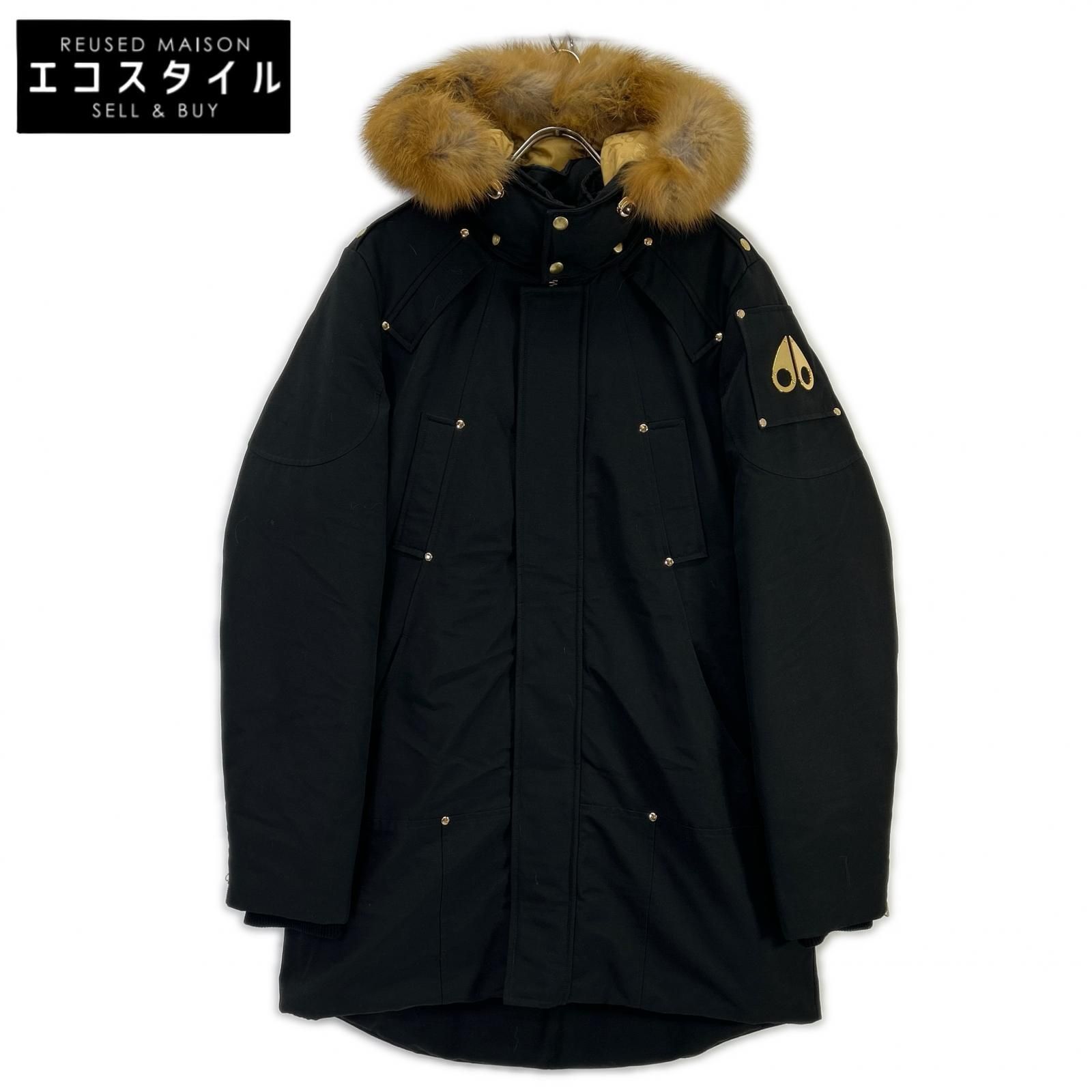 MOOSE KNUCKLES ムースナックルズ M-69836 ブラック STAG LAKE PARKA