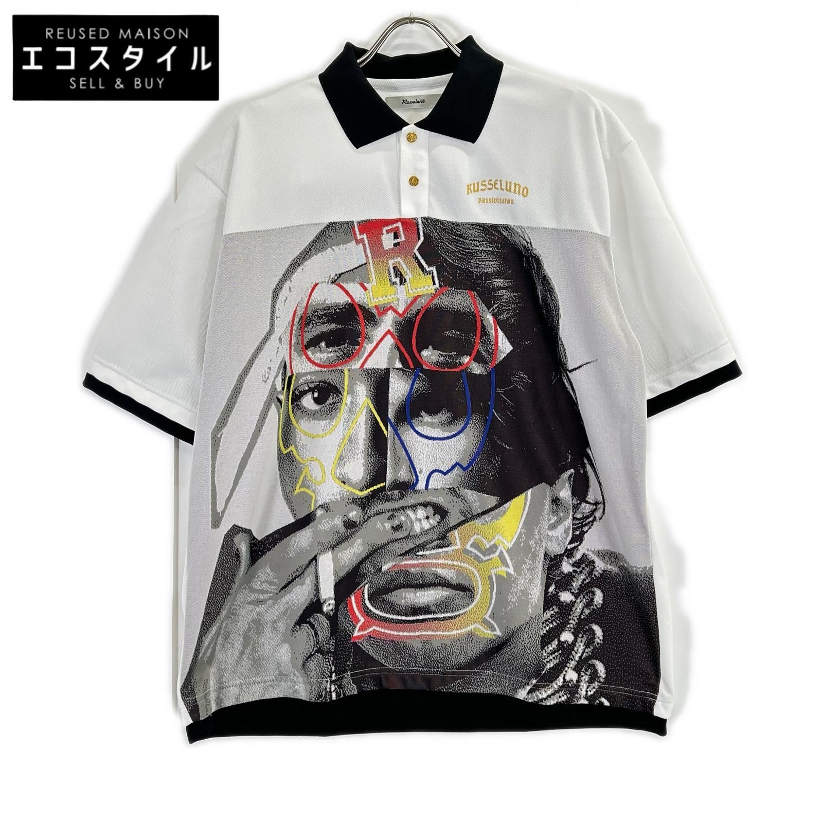 新品 ラッセルノRusseluno 希少 レーシング FI ルチャ ウェア L RUSSELUNO ラッセルノ LEGENDS JQ LOODE FIT POLO - メルカリ