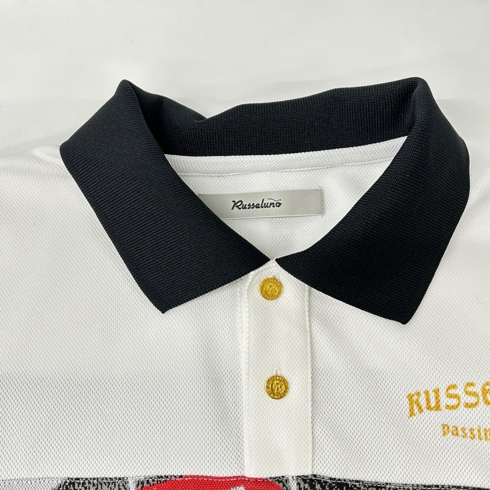 RUSSELUNO ラッセルノ LEGENDS JQ LOODE FIT POLO - メルカリ