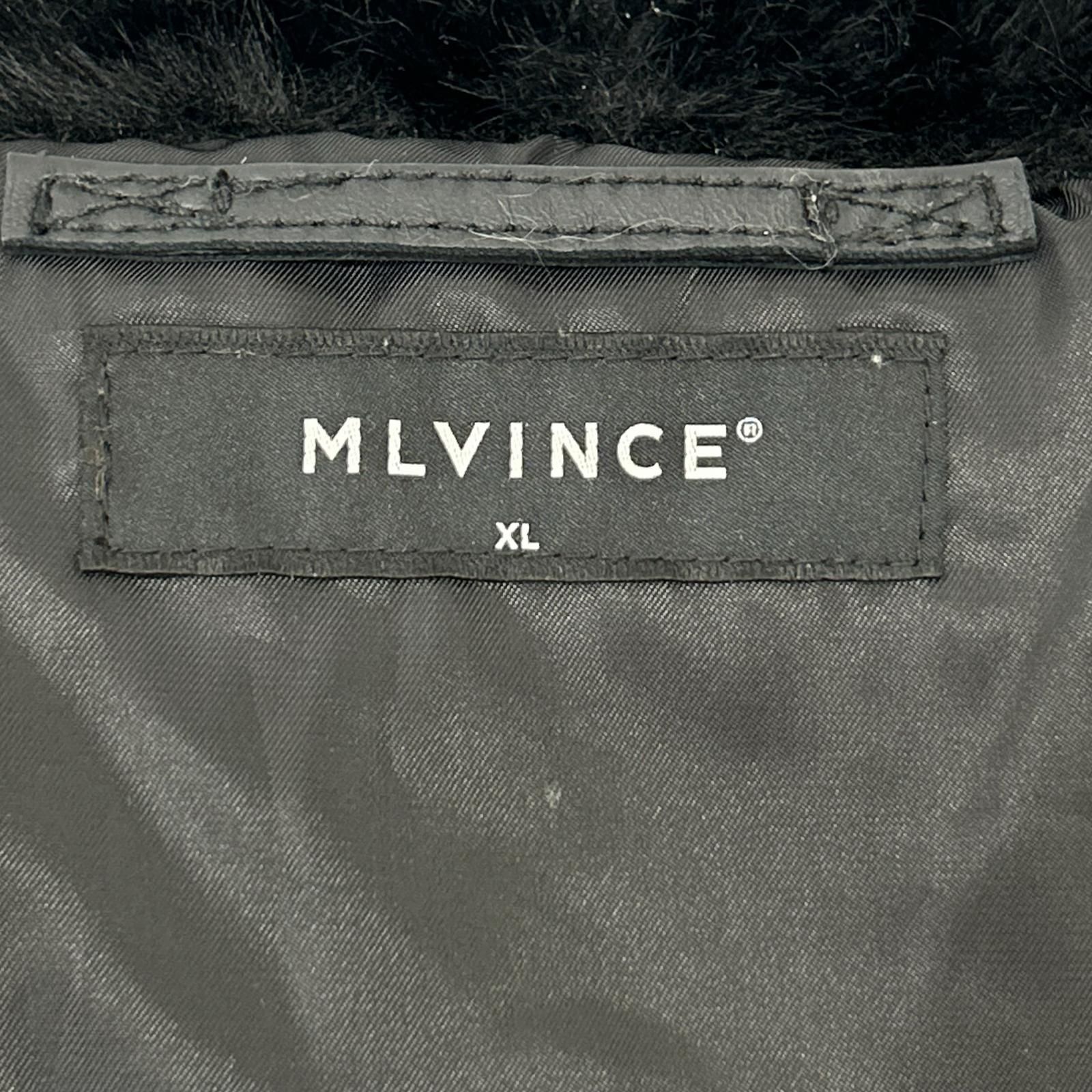 MLVINCE メルヴィンス ブラック ラムレザー N-2B ファー付き