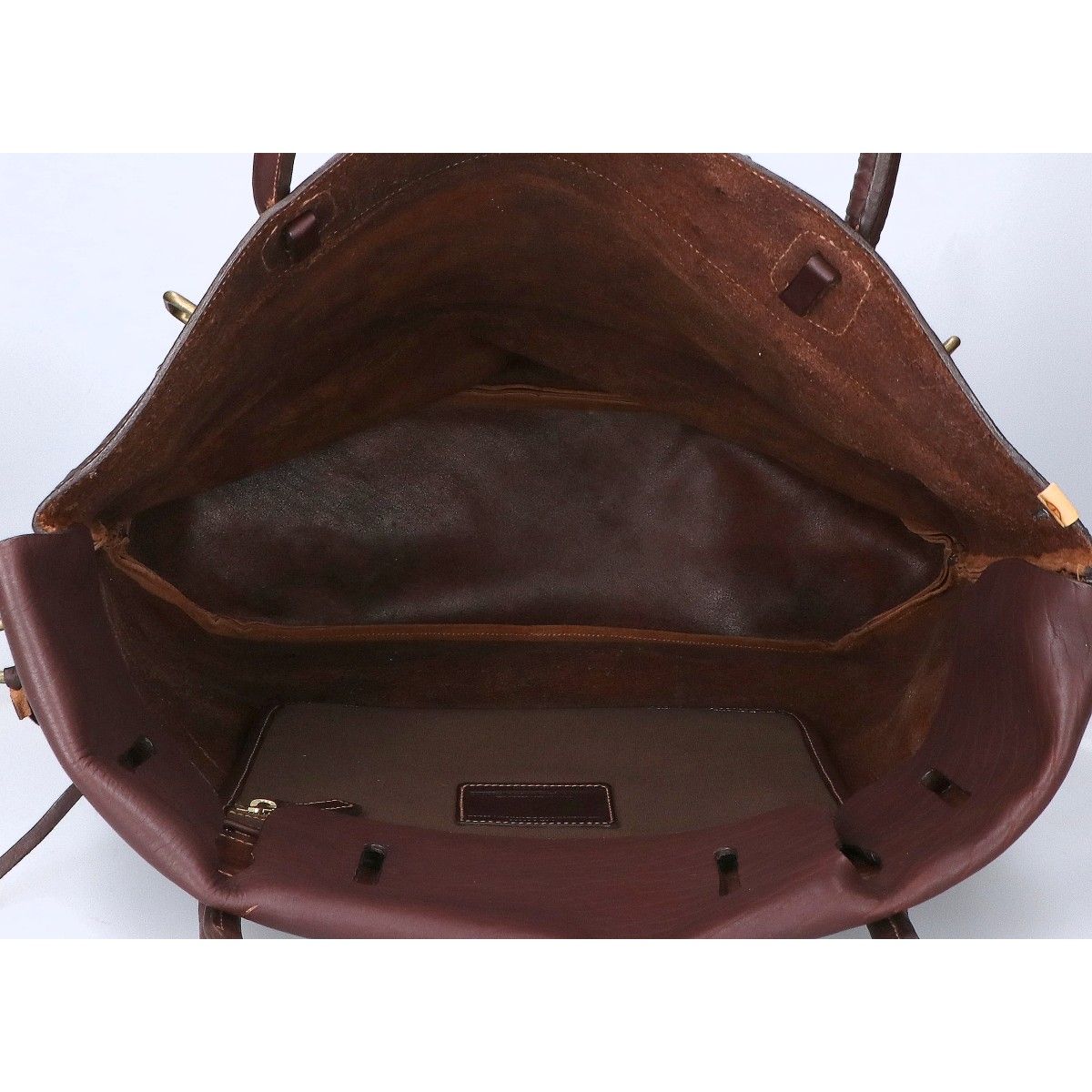 VISVIM ビズビム MAIL SATCHEL L バイソンレザー VISVIM ビズビム MAIL SATCHEL L バイソンレザー - メルカリ