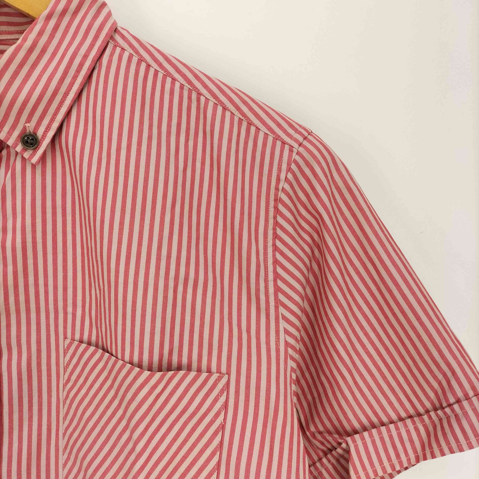 エヌハリウッド N.HOOLYWOOD ストライプ ダブル袖 S/S B.Dシャツ