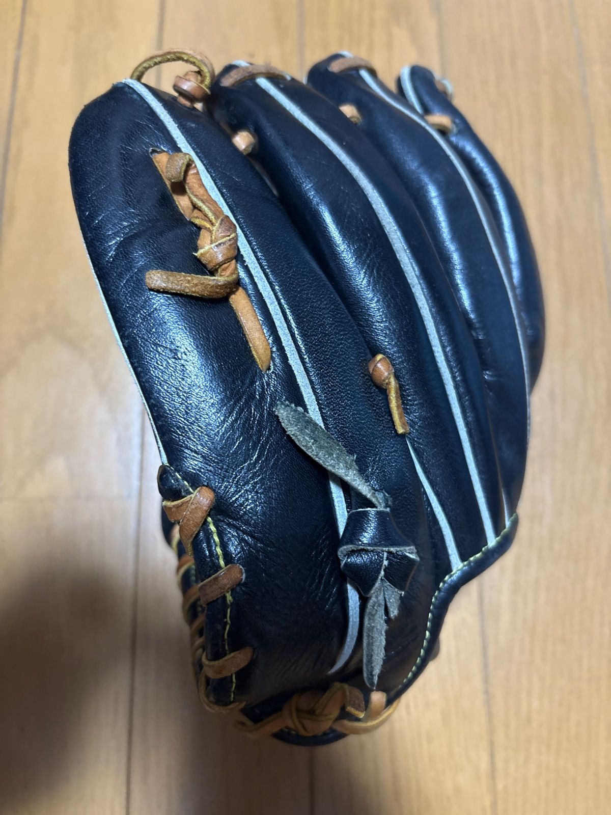 HI-GOLD ハイゴールド 己極 内野手用 一般軟式用 ブラック OKG-6816