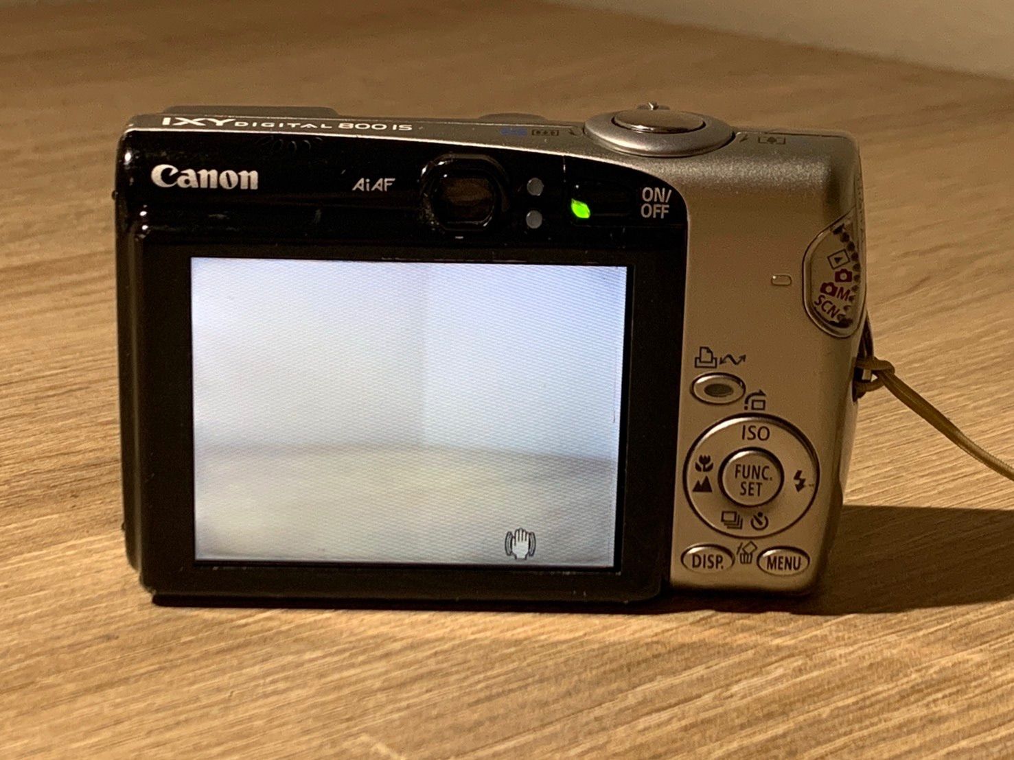 2334 Canon IXY DIGITAL 800 IS シルバー ジャンク品 デジカメ【コ