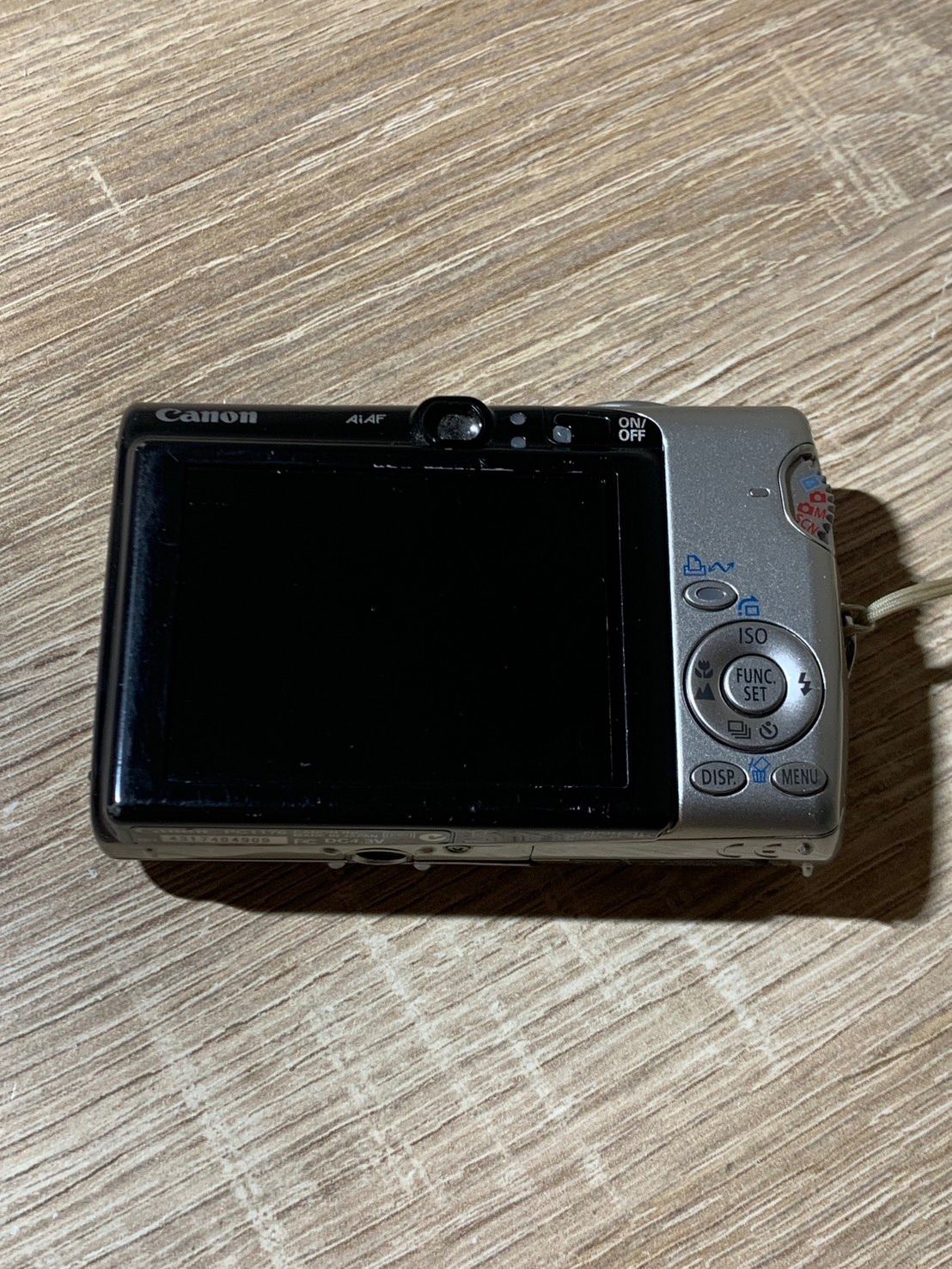 2334 Canon IXY DIGITAL 800 IS シルバー ジャンク品 デジカメ【コ