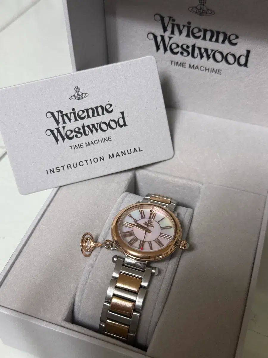 ビビアン・ウエストウッド 麻 VIVIENNE WESTWOOD ローズゴールド 時計