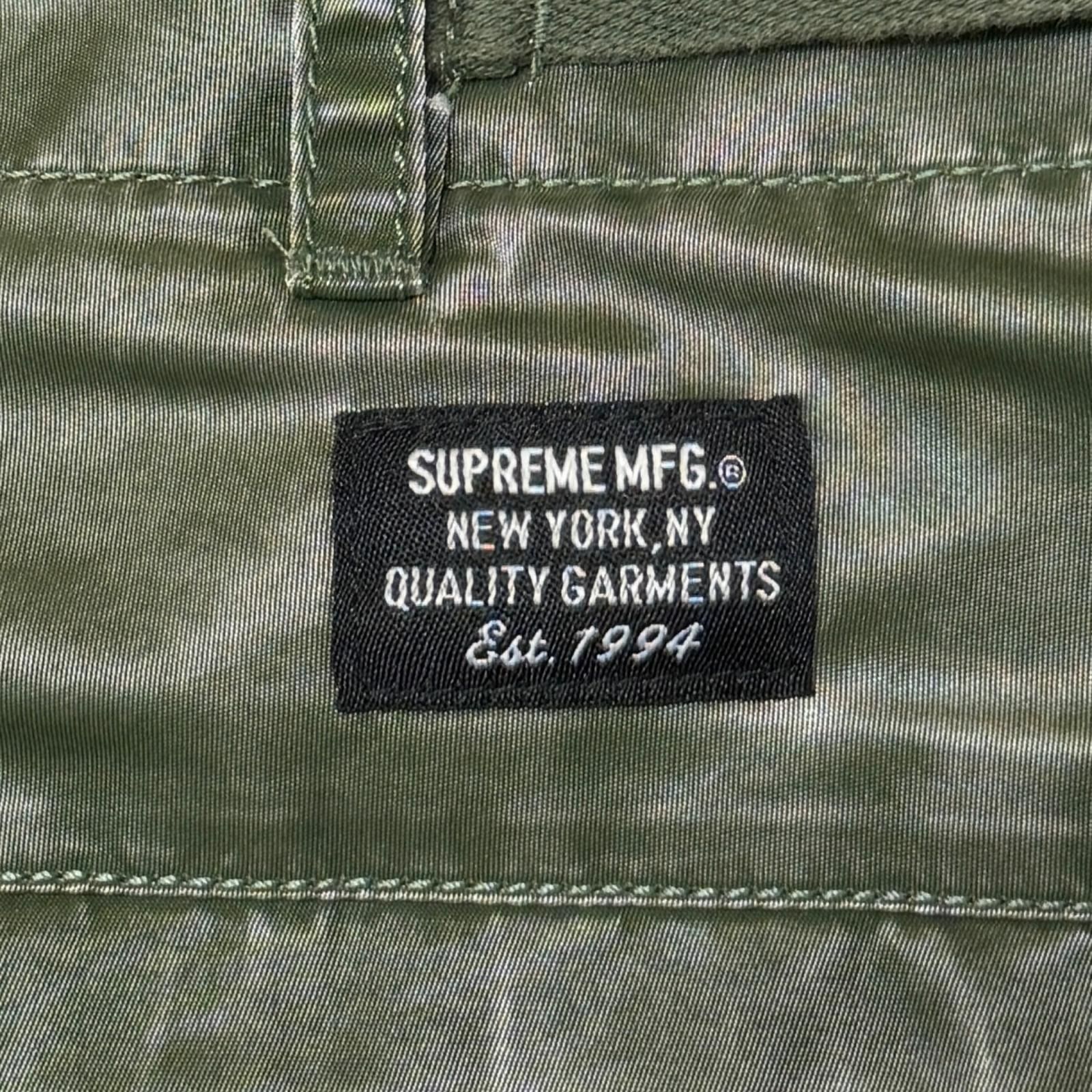 国内正規 参考上代49500円 Supreme 24AW Washed Flight Satin Cargo