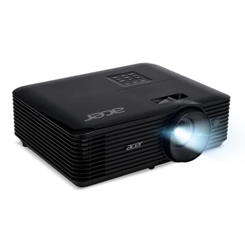 Acer プロジェクター DLP方式 SVGA 4800ANSIルーメン 240Wランプ 120Hz 20,000:1 リモコン付属 3Wスピーカー HDMI 1.4a (HDCP 1.4対応)×1 ブルーライトシールド 台形歪み補正 ランプ寿命最大15,yu