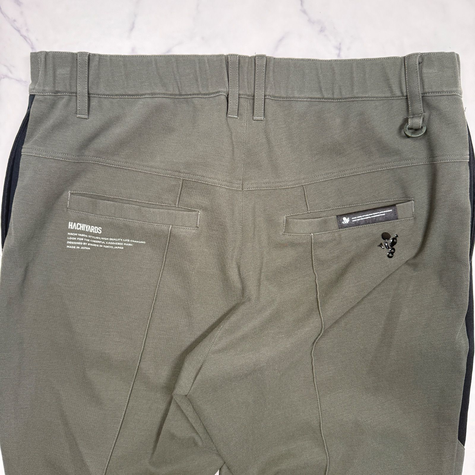 8YARDS ハチヤーズ ゴルフパンツ ジョガーパンツ 2XL カーキ