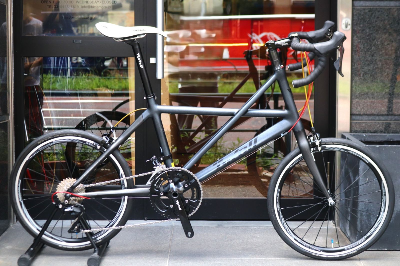 Tyrell Tyrell CSI 2024 model Shimano 105 R7000 MIX 11S aluminum carbon back 20 inch mini velo small bike road bike [Tokyo Minami Azabu store]