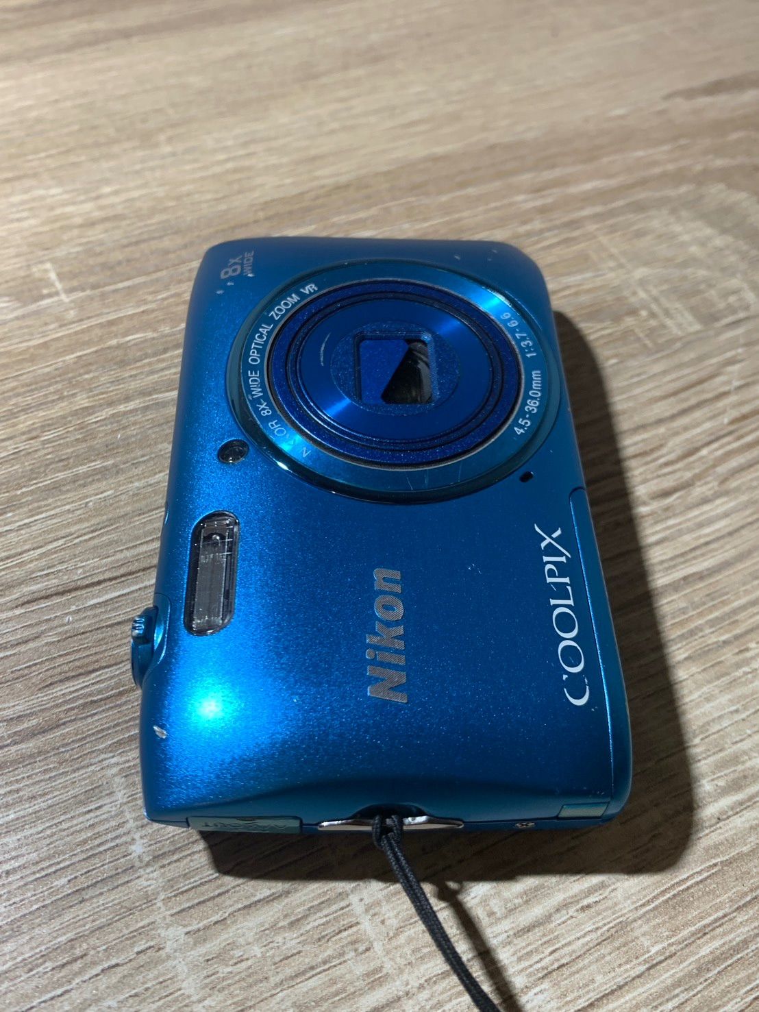 2272 Nikon COOLPIX S3600 スカイブルー ジャンク品 デジカメ【ネ