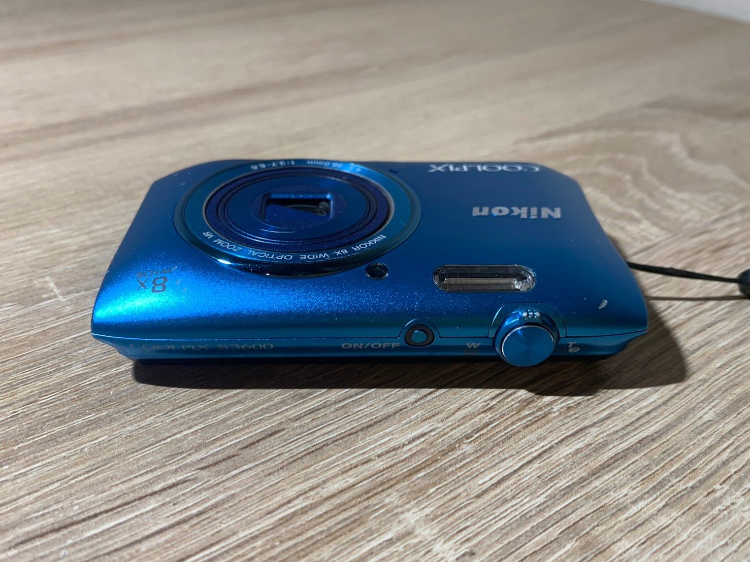 2272 Nikon COOLPIX S3600 スカイブルー ジャンク品 デジカメ【ネ
