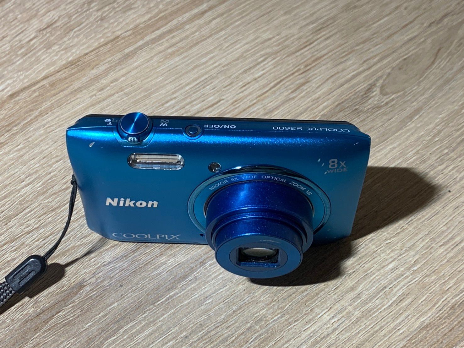2272 Nikon COOLPIX S3600 スカイブルー ジャンク品 デジカメ【ネ