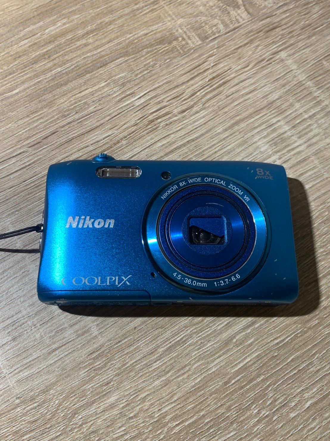 2272 Nikon COOLPIX S3600 スカイブルー ジャンク品 デジカメ【ネ