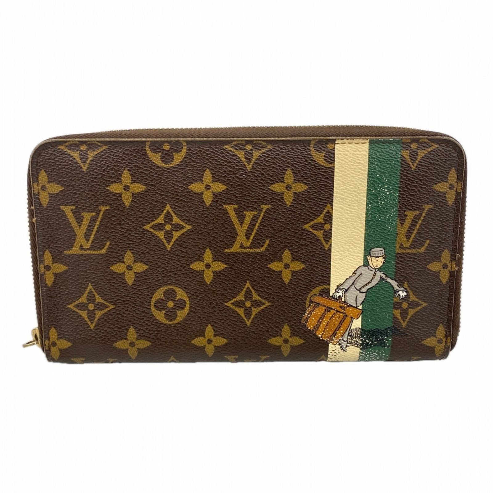 ルイ・ヴィトン(Louis Vuitton) ルイ・ヴィトン 長財布 モノグラム・グルーム ジッピーオーガナイザー M60035 ヴェールメンズ