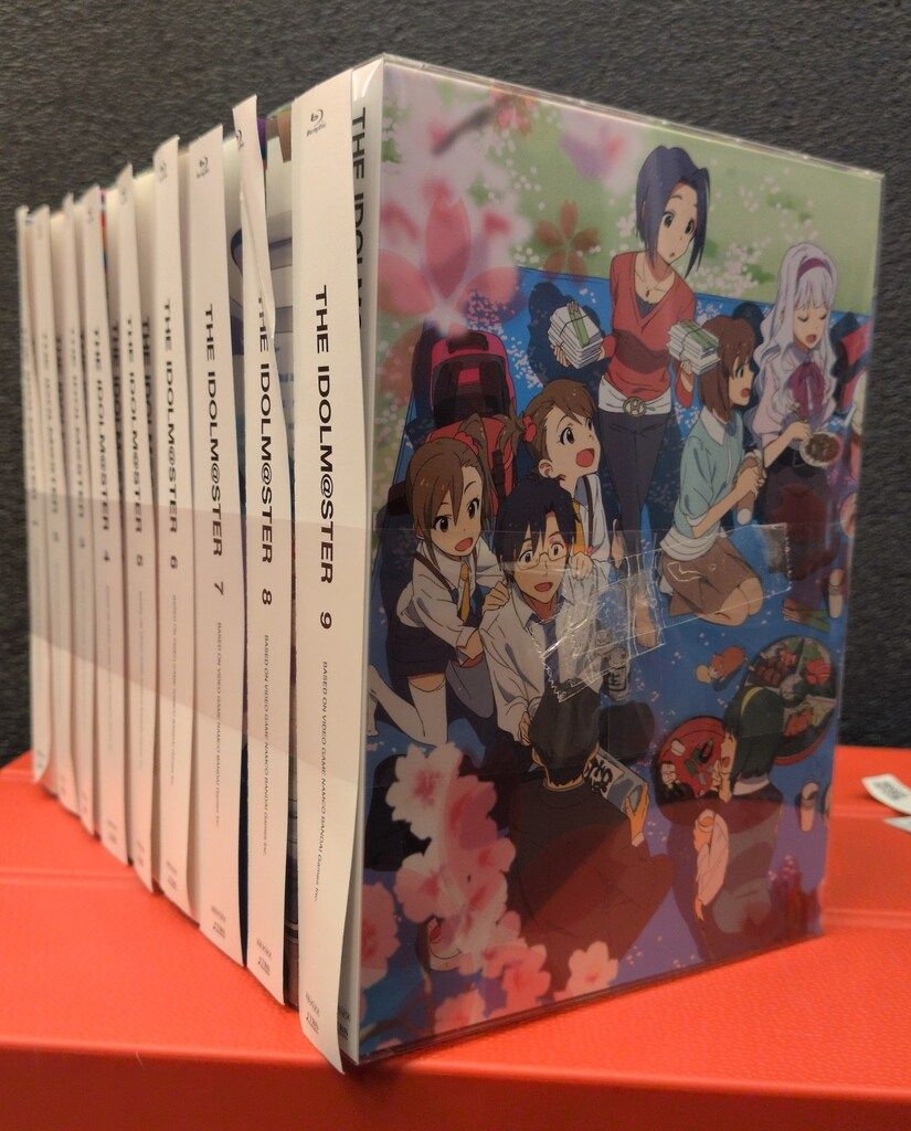 アニメBlu-ray アイドルマスター 限定版全9巻セット - メルカリ