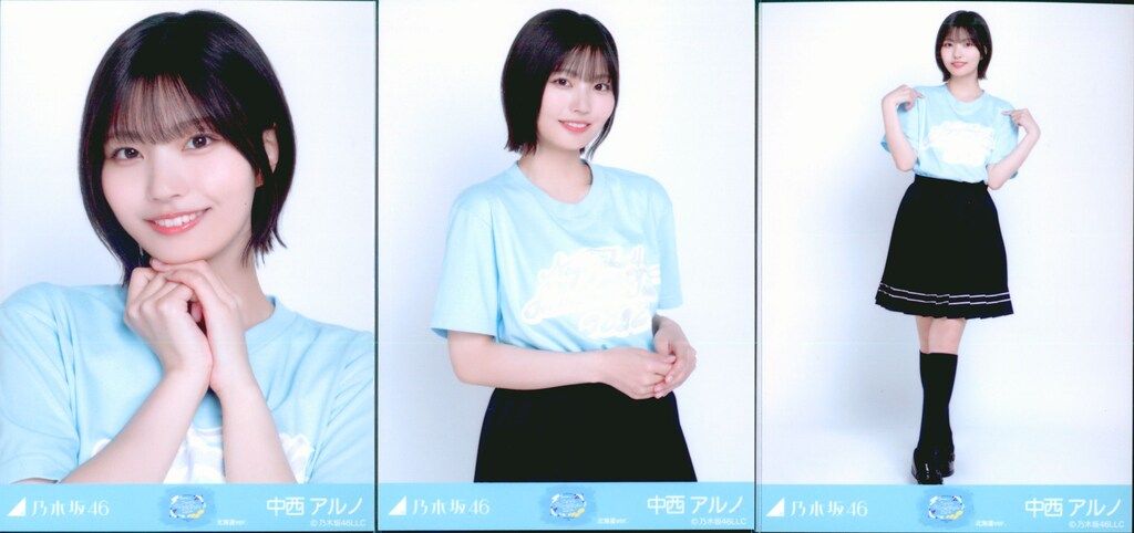 乃木坂46 会場限定生写真 中西アルノ 真夏の全国ツアー2026 Tシャツ