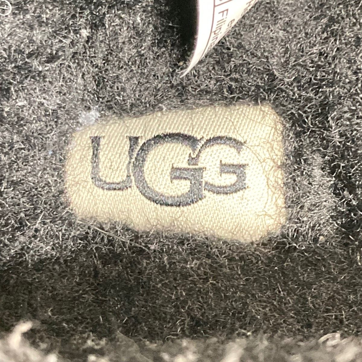 UGG アグ W ALENA アレーナ モカシン シューズ ブラック 24cm (USA7
