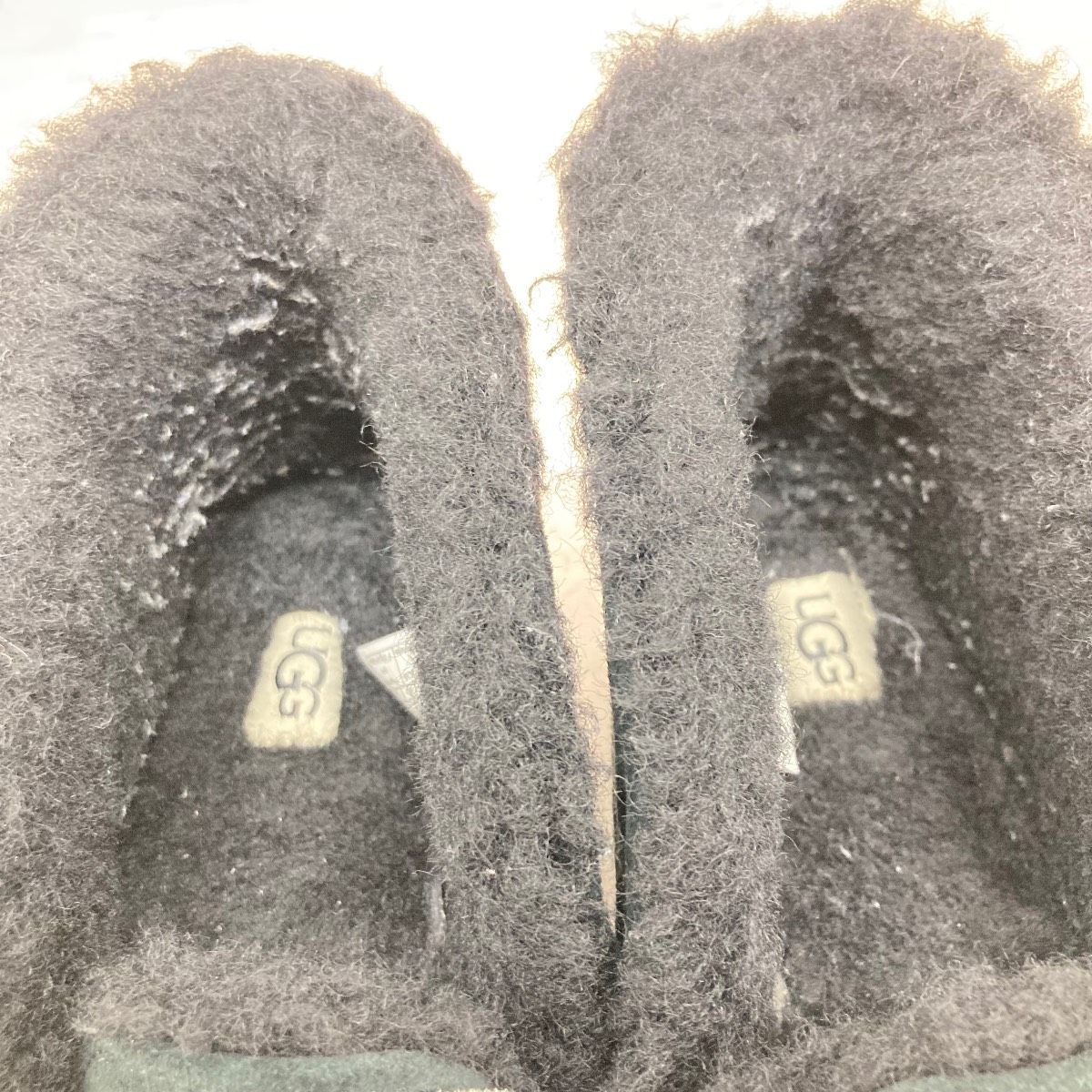 UGG アグ W ALENA アレーナ モカシン シューズ ブラック 24cm (USA7