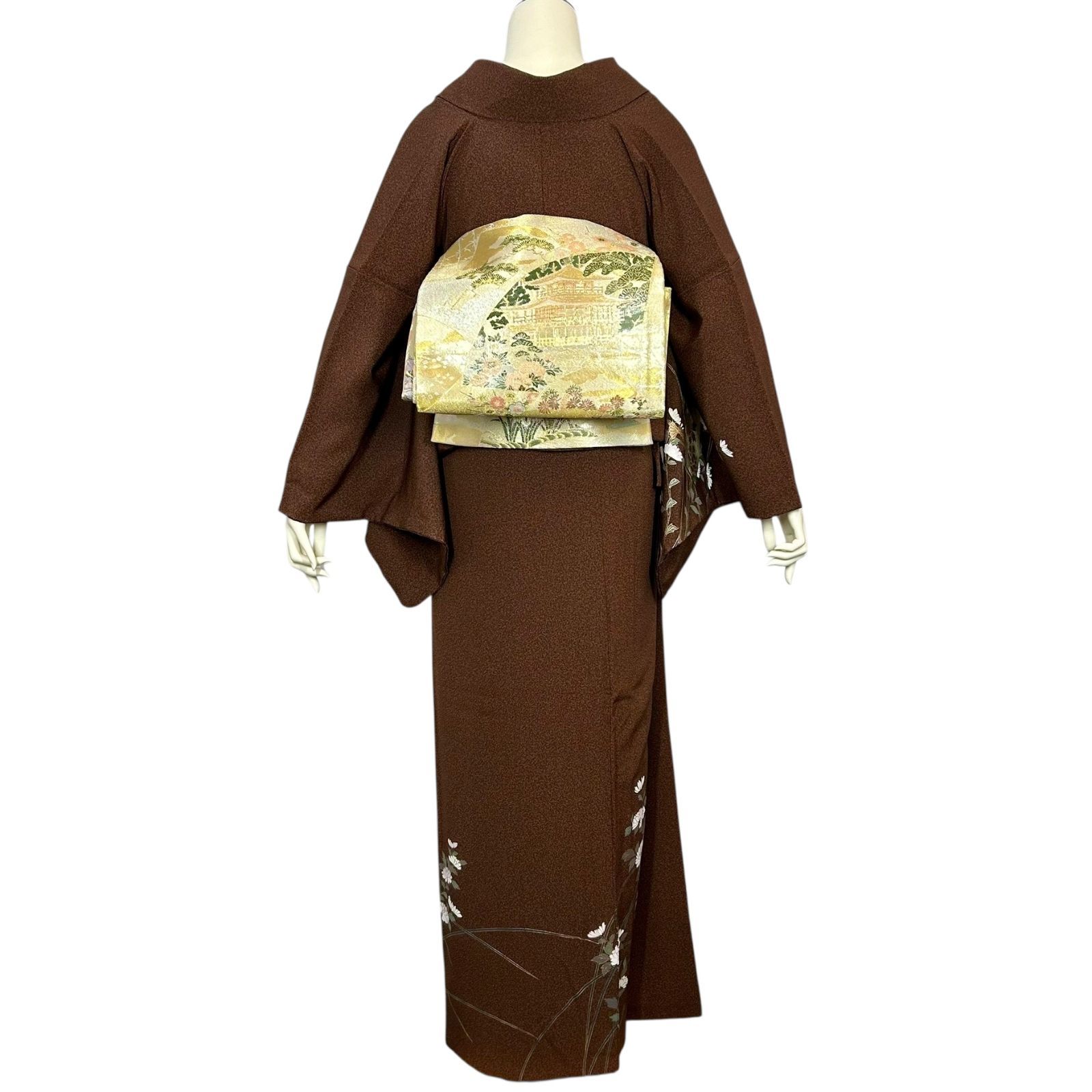 訪問着フルセット 着物 両面袋帯 - メルカリ