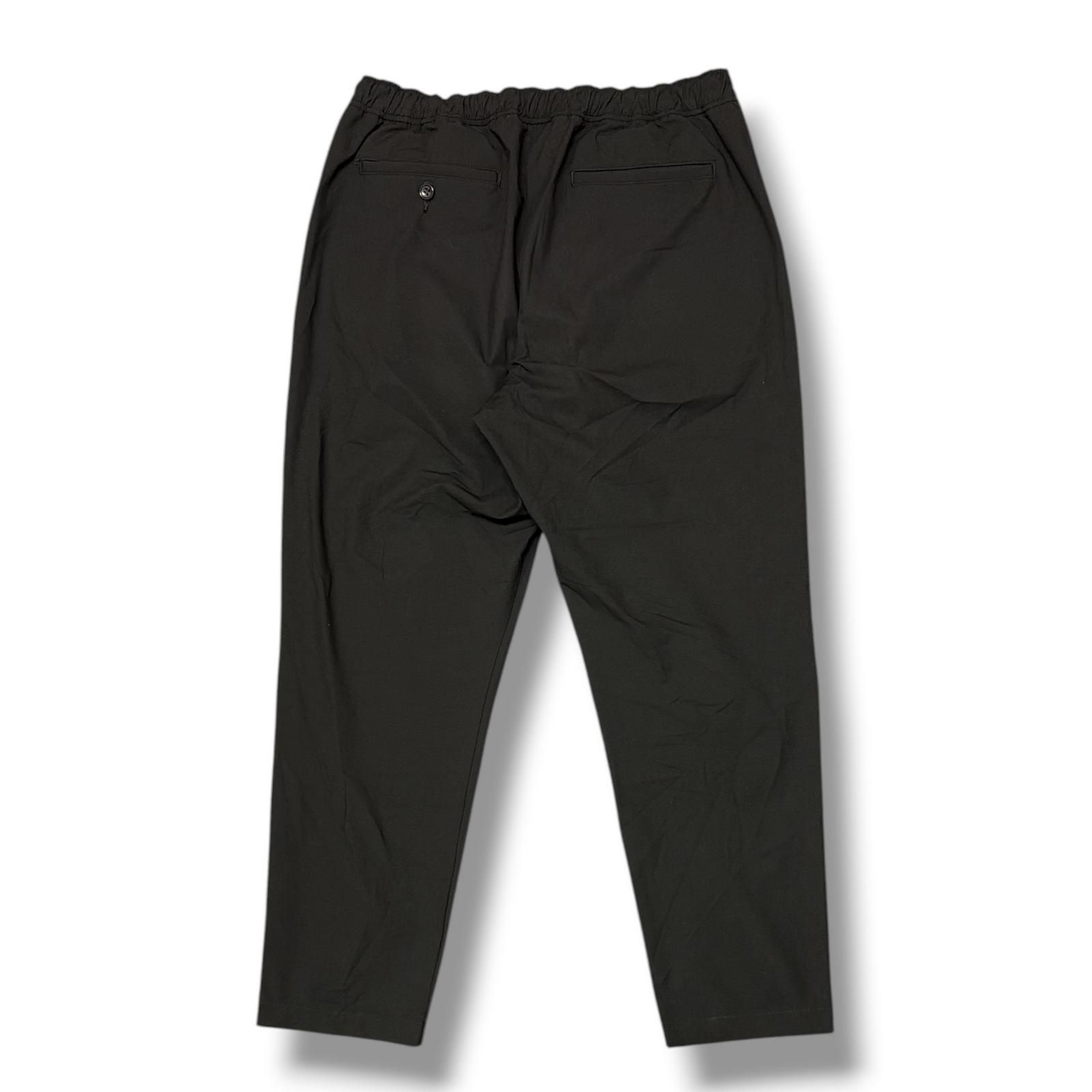 参考上代31900円 SOPHNET. 2WAY STRETCH TAPERED EASY PANTS ストレッチテーパードイージーパンツ スラックス ソフネット SPNT-252037 ブラック 2 （19335M） 参考上代31900円 SOPHNET. 2WAY STRETCH TAPERED EASY PANTS