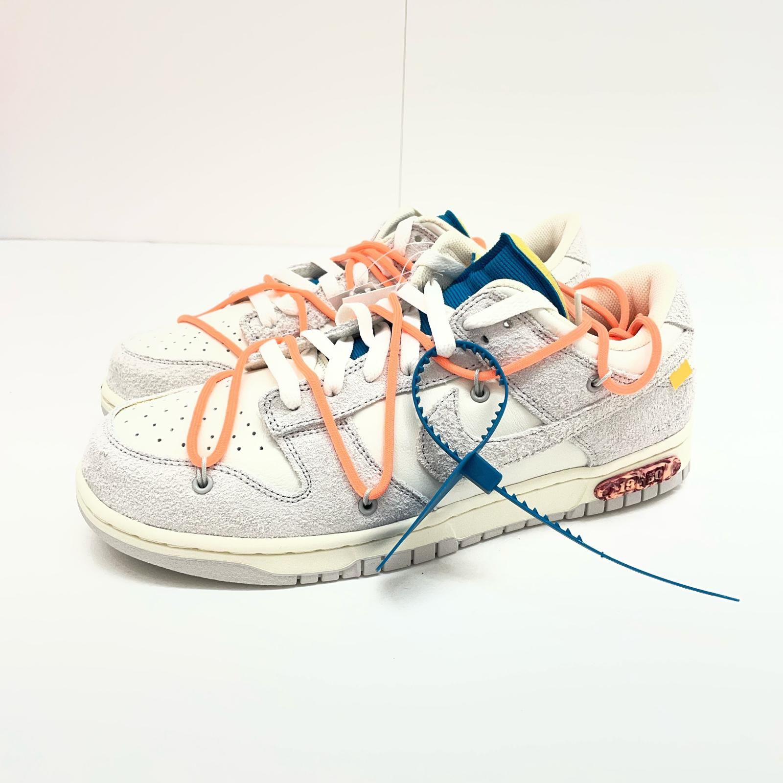 【尾張小牧店】 中古 NIKE | ナイキ スニーカー Dunk Low 1 of 50 'Lot.19' DJ0950-119 グレー 28cm 【126】