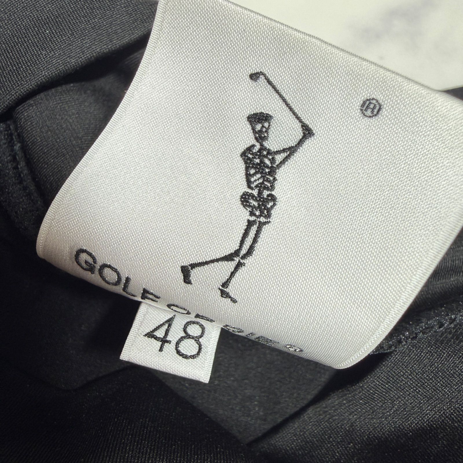 MARK&LONA モックネック 長袖 ハイネック シャツ 48 L ブラック メンズ
