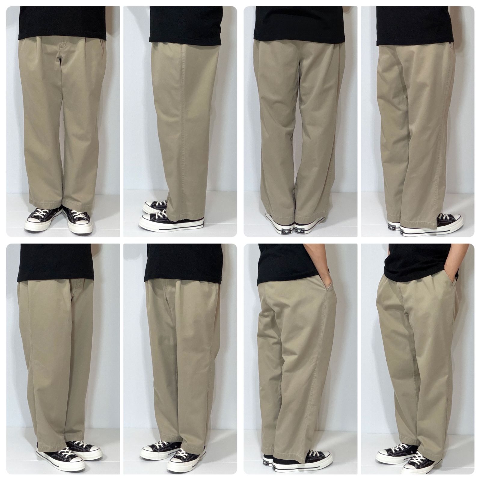 00s 希少サイズ DOCKERS ドッカーズ ツータック チノパン Classic Fit