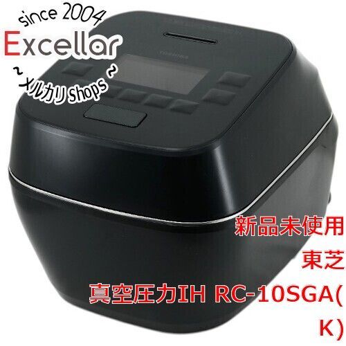 [bn:8] TOSHIBA　真空圧力IH炊飯器 5.5合炊き　RC-10SGA(K)　グランブラック 48,174円