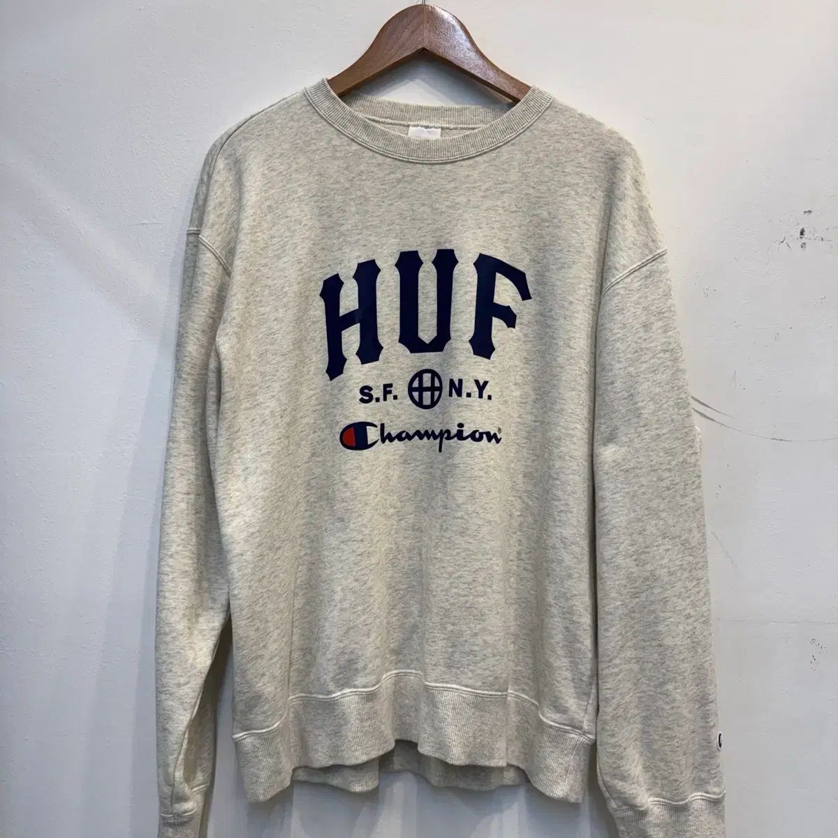 HUF x チャンピオン トレーナー セット XL