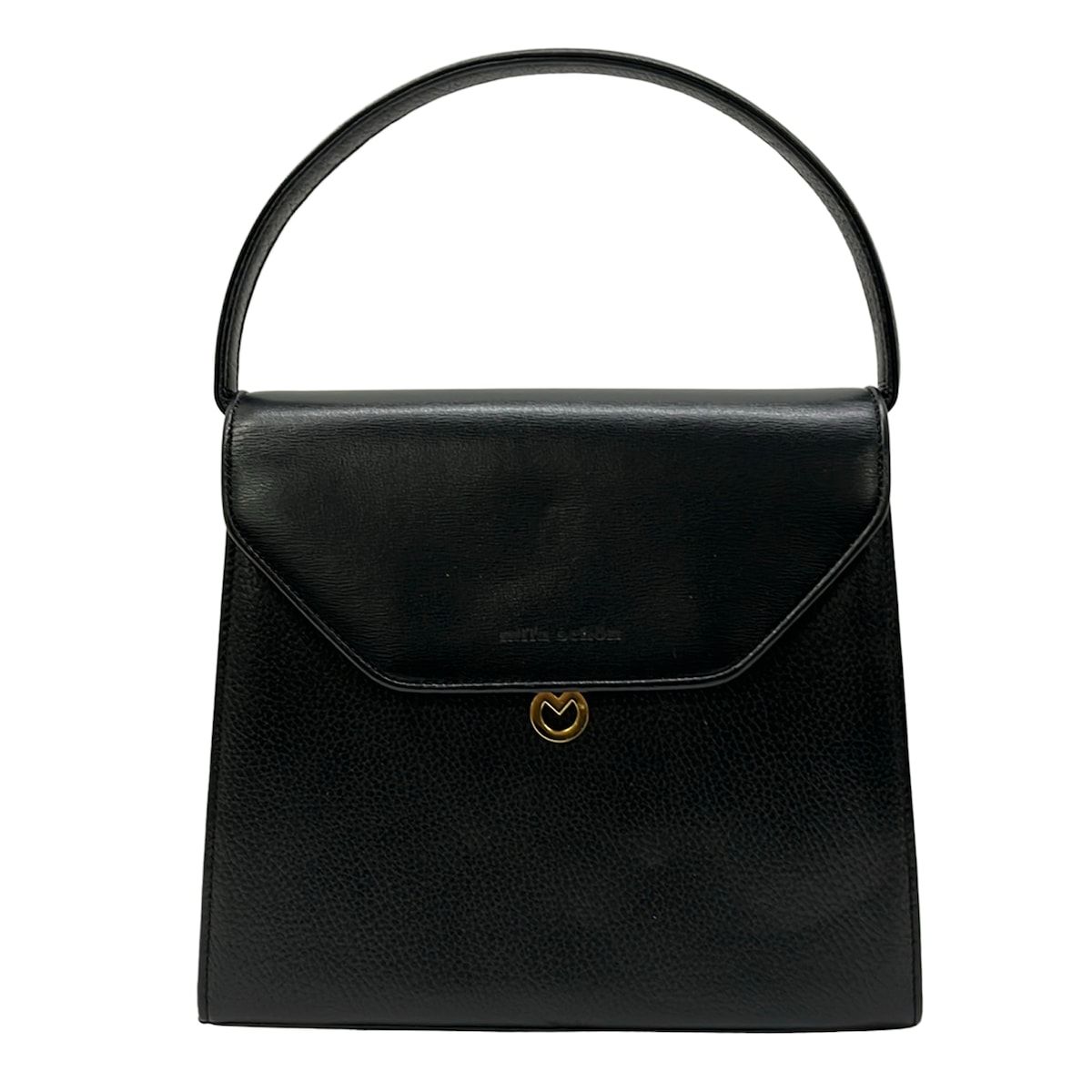 美品♡ミラショーン 2way フォーマルハンドバッグ レザー ゴールド金具 