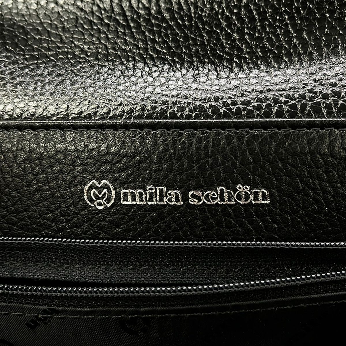 ❤新品❤mila schön❤黒772-72003-1 11号定価89000+税 mila schon(ミラショーン) ハンドバッグ - 黒 レザー - メルカリ