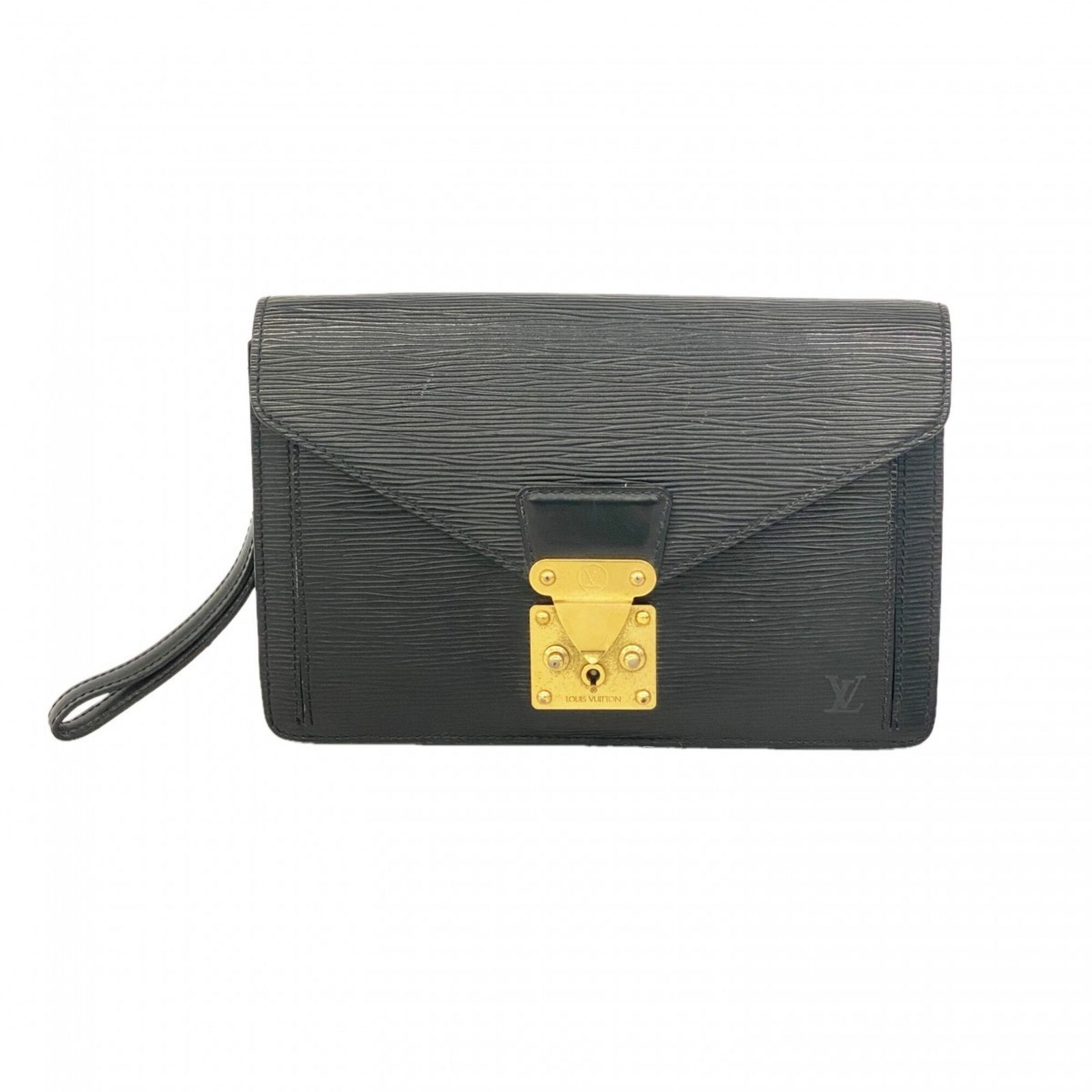ルイ・ヴィトン(Louis Vuitton) ルイ・ヴィトン クラッチバッグ エピ ポシェットセリエドラゴンヌ M52612 ノワールメンズ