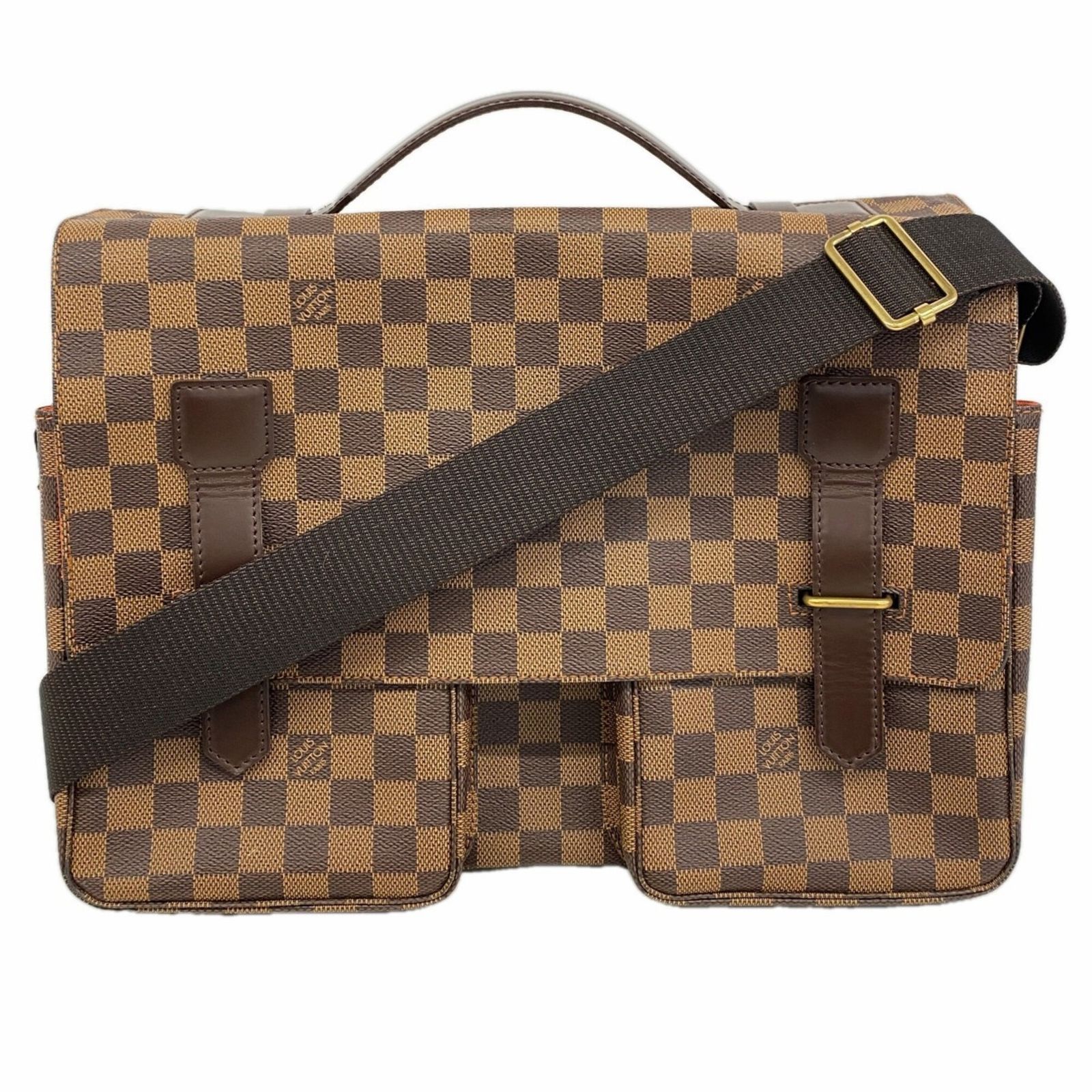 ルイ・ヴィトン(Louis Vuitton) ルイ・ヴィトン ハンドバッグ ダミエ ブロードウェイ N42270 エベヌ 2wayバッグレディース