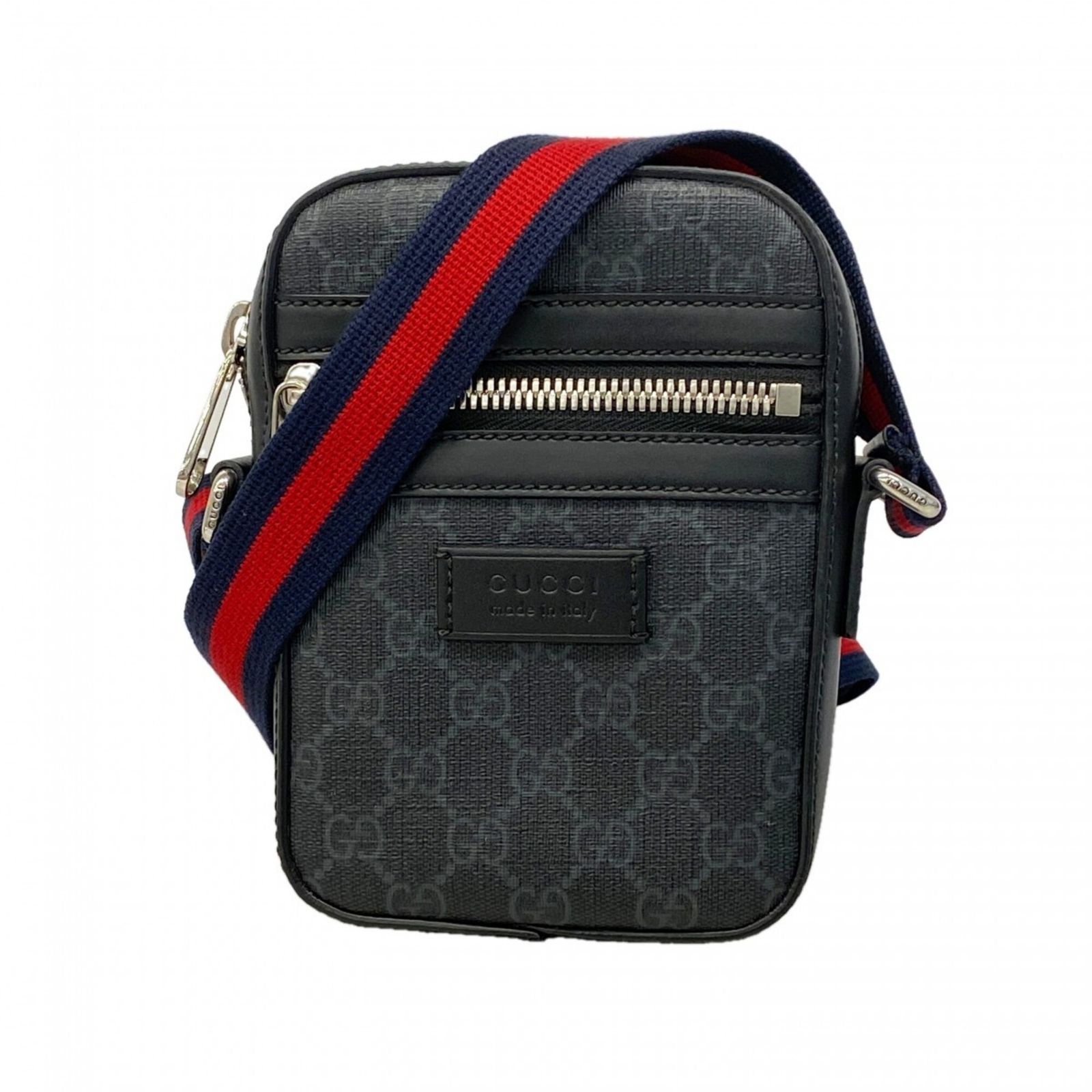 グッチ(Gucci) グッチ ショルダーバッグ GGスプリーム 682357 ブラック メンズ
