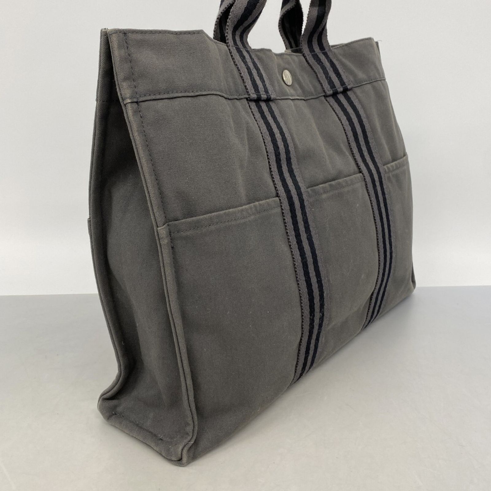 エルメス(Hermes) エルメス トートバッグ フールトゥMM キャンバス