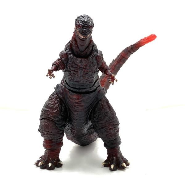 中古】【開封】S.H.MonsterArts ゴジラ (2016) 第4形態 夜間戦闘Ver