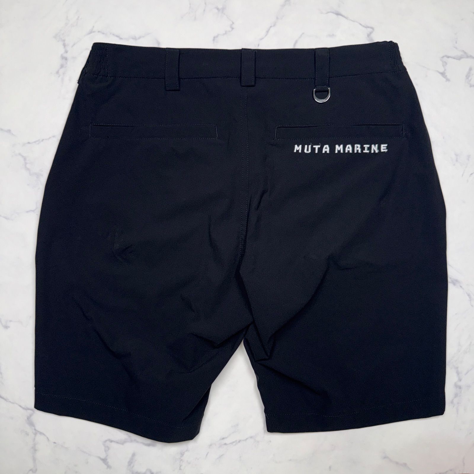 muta MARINE GOLF ハーフパンツ ブラック サイズ5 メンズ ゴルフ